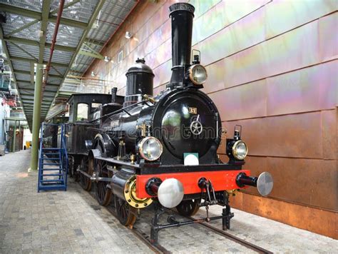 Utrecht Netherlands May 2023 Old Steam Locomotives At The Railway