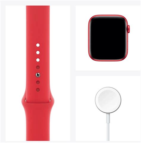 Apple Watch Series 6 GPS, 40mm Aluminiumgehäuse PRODUCT(RED), mit ...