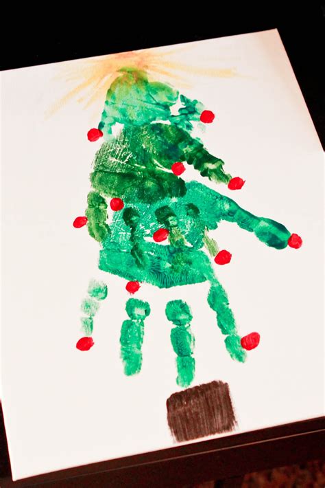 Bliss Images And Beyond Handprint Christmas Tree