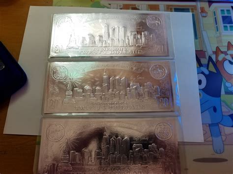 National Collectors Mint September 11th Coin Certificate Gold Leaf $20