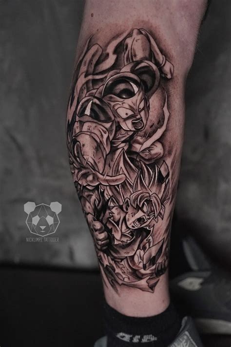 Goku vs frieza tattoo