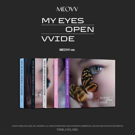 MEOVV 1st EP ALBUM 'MY EYES OPEN VVIDE' (MEOVV ver.) - MEOVV Official Store