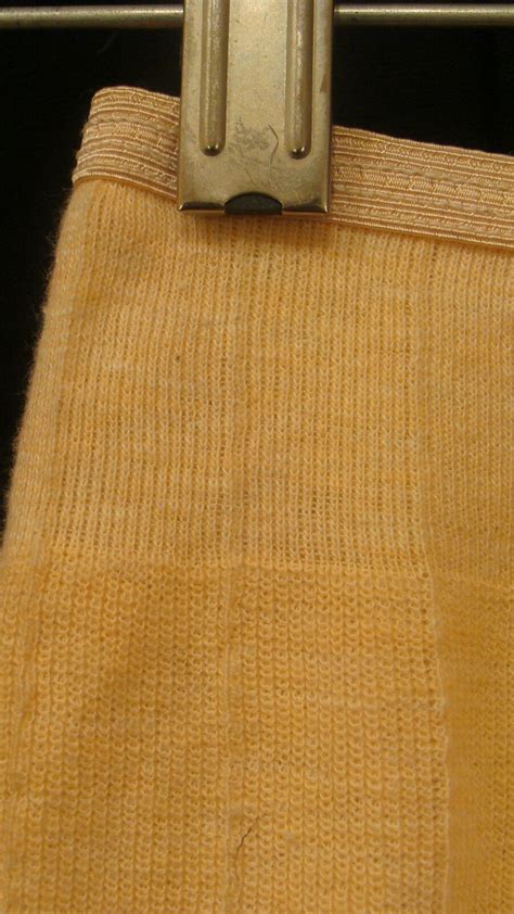 S Vintage Peach Pink Myrna Knit Sex Pot Bloomers Un Gem