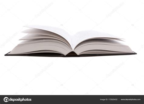 Открытая большая чёрная книга — Стоковое фото © aigarsr #172920432