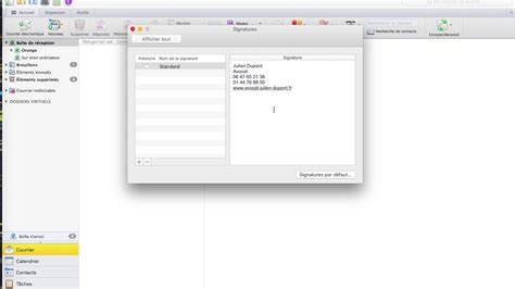 Comment Changer La Signature Email De Ma Messagerie Outlook Pour Mac