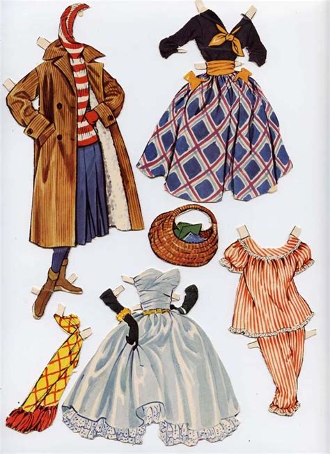 Danish Paper Doll Clothes Of Anna Lisa Dukkesidernedk 1500 Paper