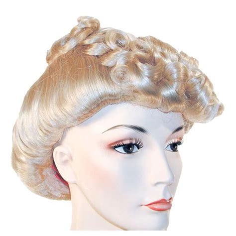 Pompadour Plat Blonde Wig Costume Walmart Canada