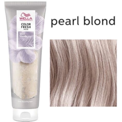 Wella Color Fresh Mask Pearl Blonde odżywcza maska koloryzująca perłowa 150ml Sklep