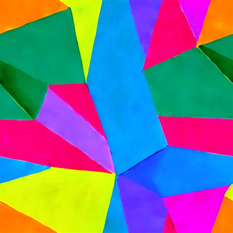 Colourful Decagon Pattern · Creative Fabrica
