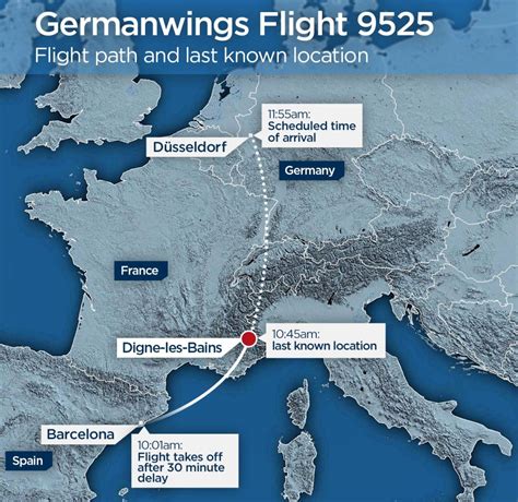 Timeline Of Germanwings Flight 9525 Crash Globalnews Ca