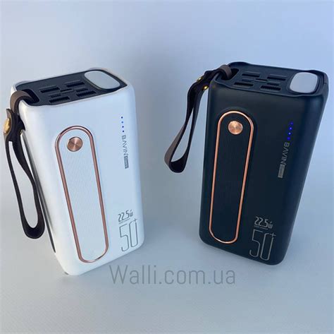Повербанк Power Bank Bavin 50000 mAh 22.5 W. ГАРАНТІЯ! Зовнішній ...