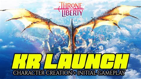 Throne And Liberty Kr Gameplay De Lan Amento Servidor Kadan Youtube