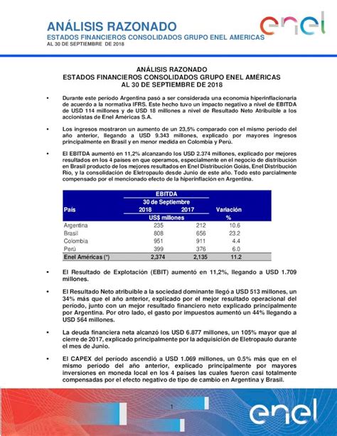 Pdf An Lisis Razonado M An Lisis Razonado Estados Financieros