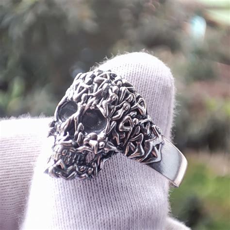 Naked Women Ring Naked Jewelry Naked Scull Woman Art Ring Skull