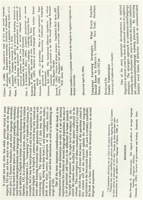 (PDF) Language Learning Strategies: What Every Teacher Should Know