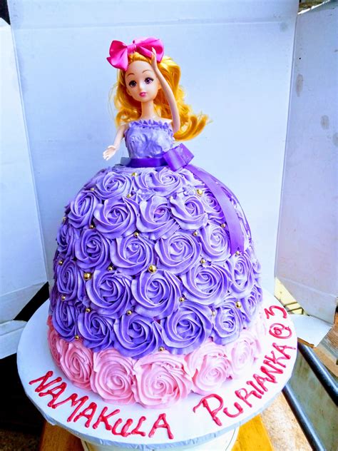 Doll cake for baby girl - Sweet Cakes and Confectioners Uganda