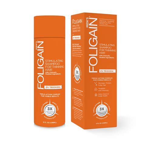 Foligain Shampoo With 2 Trioxidil For Men With Thinning Hair