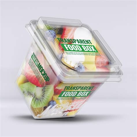 Psd De Mockup Caja Plastico Plantillas Psd Gratuitas De Gran