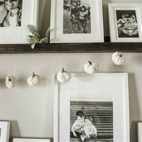 Incredibly Easy DIY Fall Pumpkin Garland - Her Happy Home