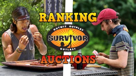 Ranking Every Survivor Auction Youtube