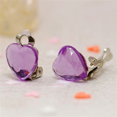 Клипсы Леди Бант детские для ушей бижутерия для девочек сердечко купить ...