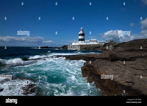 800 Year Old Hook Head Lighthouse County Wexford Ireland Stock Photo