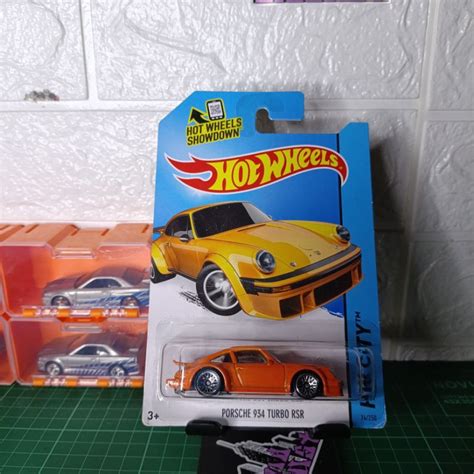 HOT WHEELS PORSCHE 風火輪保時捷 turbo rsr 橙色 蝦皮購物