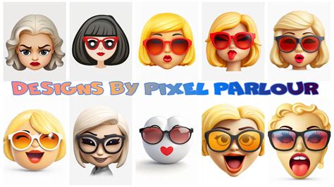 Artstation Sassy Expressions 110 Girl Emojis Artworks