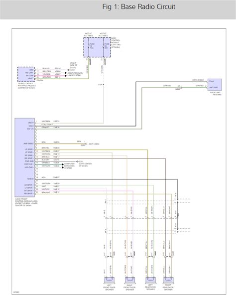 2017 Ford Fusion Se Radio Wiring Diagram - Wiring Diagram and Schematic