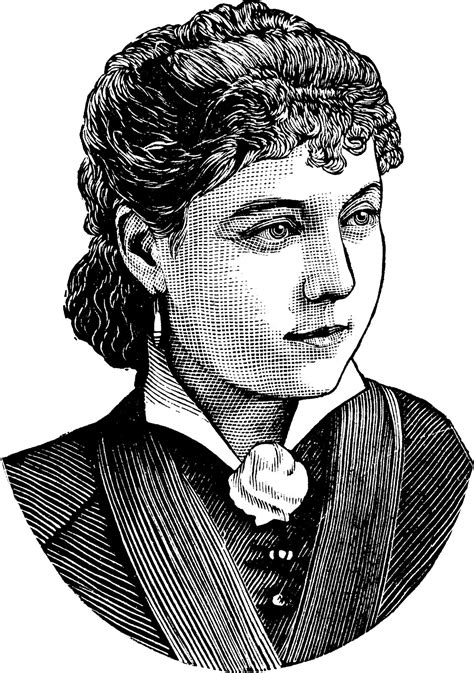 Clara Morris Vintage Illustration 13673922 Vector Art At Vecteezy