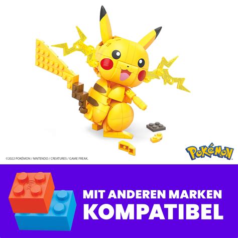 Mua Mega Construx Gmd31 Pokémon Medium Pikachu 10cm Construction Set