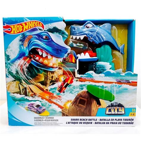 Pista Hot Wheels City Ataque Tubarão Mattel ZOOM BRINQUEDOS E PRESENTES