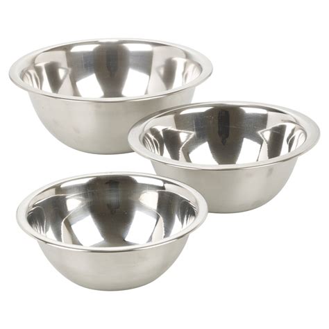 set  edelstahl metall tief mixing bowls caterer salat spaghetti pasta