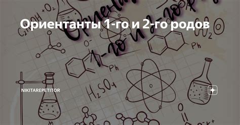 Ориентанты 1-го и 2-го родов | NikitaRepetitor | Дзен