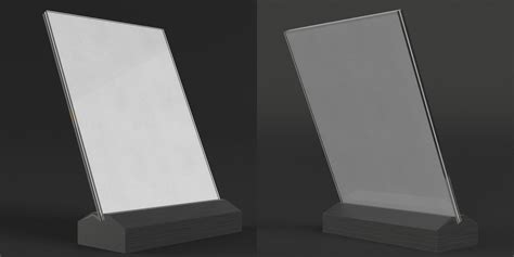 Настольная палатка шаблонная 6 3D Модель $9 - .unknown .obj .fbx .blend ...
