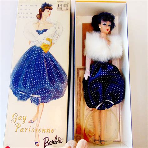 Gay Parisienne Barbie Doll Nrfb Limited Edition Gay Parisienne Reproduction Etsy