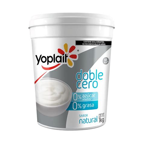 Yoghurt Batido Yoplait Doble Cero Natural 1 Kg Soriana