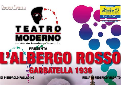 Al Teatro Moderno Di Latina L Albergo Rosso LatinaPress