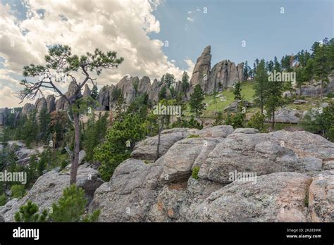 Needles Highway Custer State Park South Dakota Usa Stock Photo Alamy