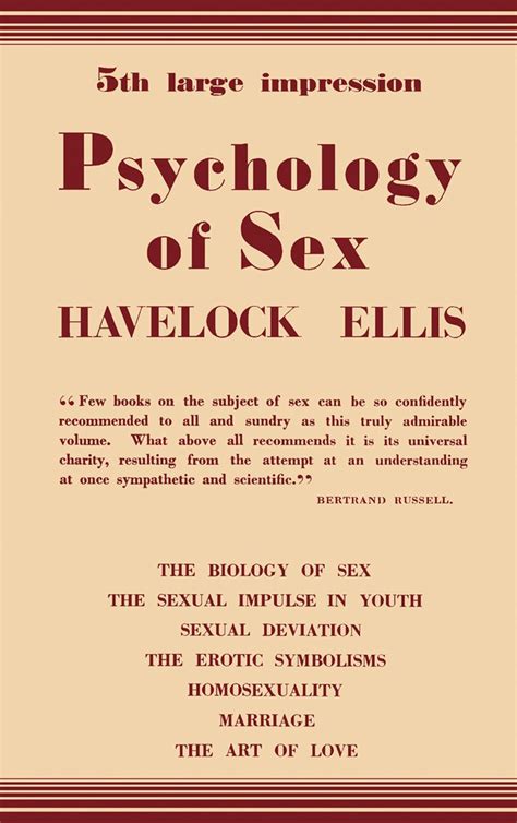 Amazon Psychology Of Sex The Biology Of SexThe Sexual Impulse In YouthSexual Deviation
