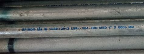 Pipa Spindo Welded Pipa Spindo Erw Pt Abadi Metal Utama