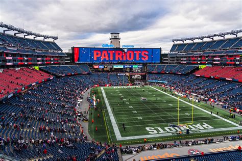 visit   game day production  gillette stadium