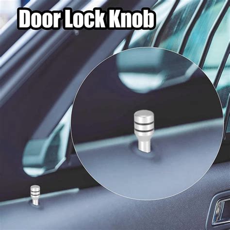 Aluminum Alloy Interior Car Door Lock Knob Pull Pins Get Install