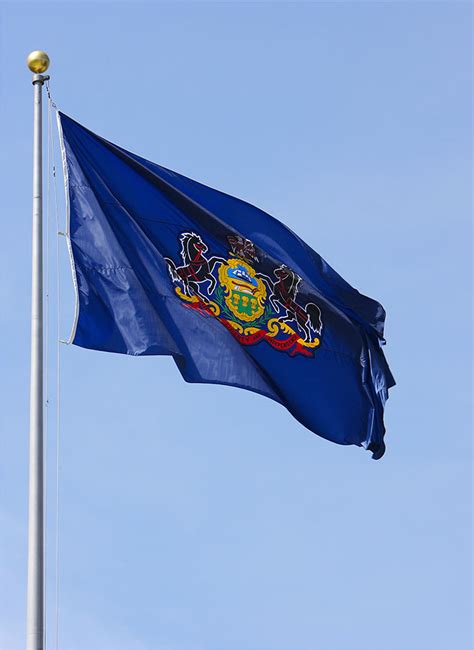 Flag Of Pennsylvania For Sale Nylon State Buy Star Spangled Flags