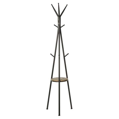 Litton Lane Grey Metal Modern Coat Rack 72 In X 17 In X 17 In 56987