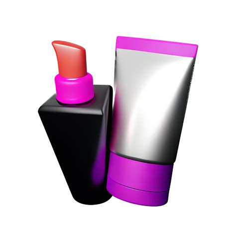 cosmetics  rendering icon illustration  png