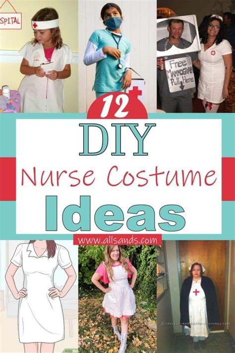 12 Homemade Diy Nurse Costume Ideas All Sands