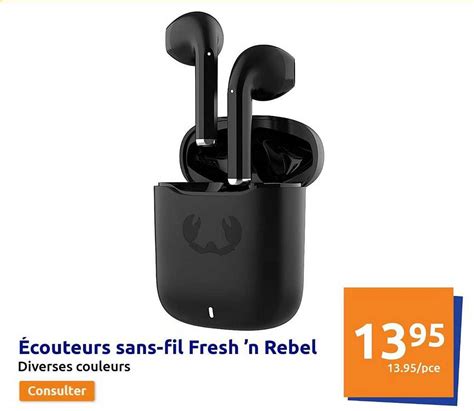 Promo écouteurs Sans fil Fresh n Rebel chez Action iCatalogue fr