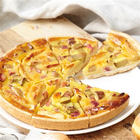 Tarte Normande Pom Rhubarbe 8P