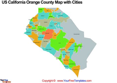 California Orange County Map Hd Wallpaper Pxfuel